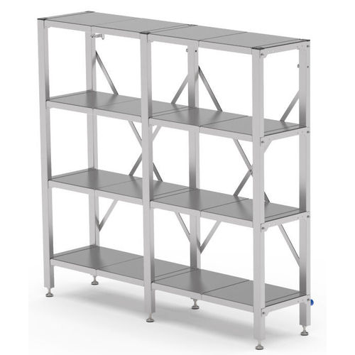 Scaffale di stoccaggio - MODULA - TEMIC S.L.U. - in acciaio inossidabile