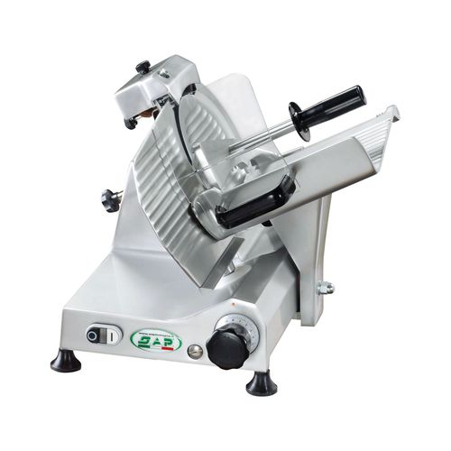 Affettatrice per carne - 195A - S.A.P. SRL - manuale / a lama circolare / 230 V monofase