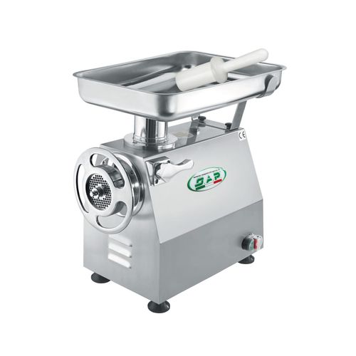 Tritacarne industriale di carne fresca - TC series - S.A.P. SRL - da banco / con alimentazione manuale / in acciaio inossidabile
