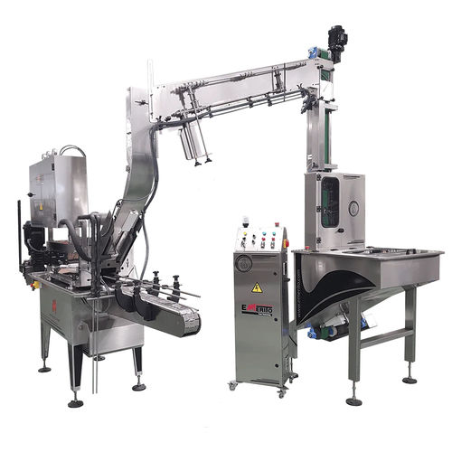Incapsulatrice lineare - Emerito 2.8 - Emerito S.L. - completamente automatica / per capsula Twist / per bottiglie