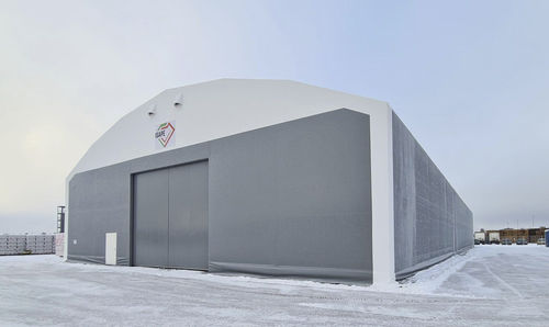 Capannone permanente - 25  - Finest-Hall Factory OÜ - non infiammabile / con rivestimento in PVC