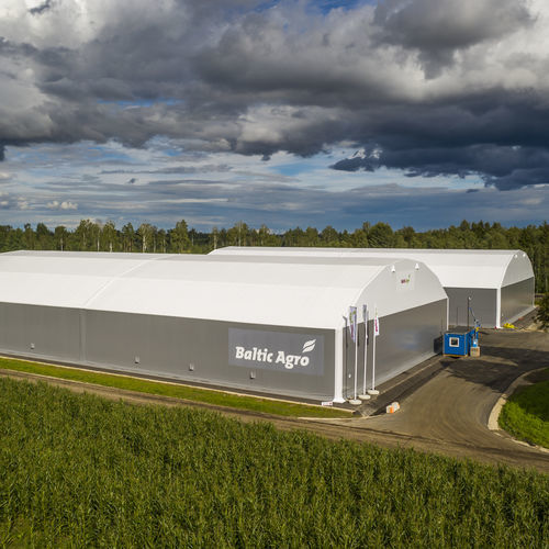 Capannone permanente - 40 - Finest-Hall Factory OÜ - non infiammabile / con rivestimento in PVC