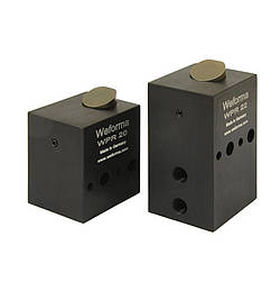 Cilindro pneumatico - WPR - Weforma - in alluminio / di arresto / per pallet