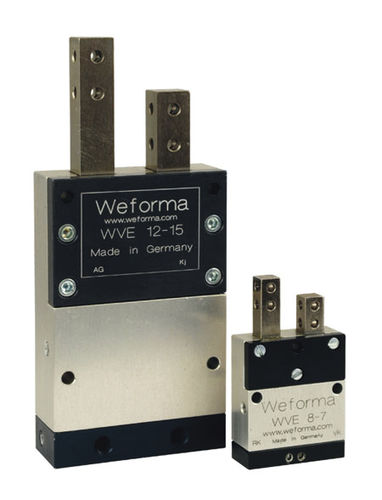 Cilindro a pistone - WVE series - Weforma - di arresto / per pallet / di posizionamento