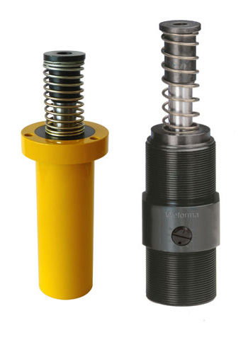 Ammortizzatore di urti - max. 120 °C | WM-EG, WM-SG series - Weforma - meccanico / per macchine / regolabile