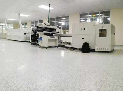 Linea di produzione di circuiti stampati - Dongguan ICT Technology Co.,Ltd - ad alta velocità / automatizzata / per linee di assemblaggio