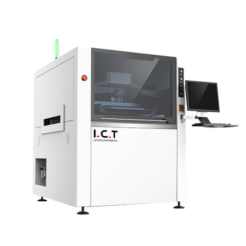Macchina serigrafica completamente automatica - I.C.T-4034 - Dongguan ICT Technology Co.,Ltd - per pasta saldante / SMT