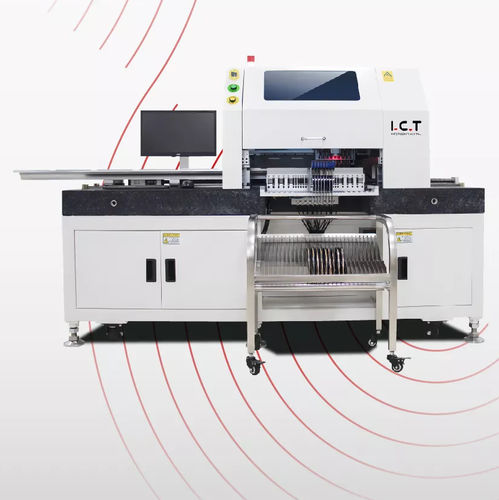 Macchina pick and place SMT - I.C.T-OFM8 - Dongguan ICT Technology Co.,Ltd - sottovuoto / automatica / ad alta velocità
