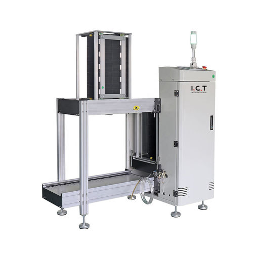 Sistema di carico e scarico per PCB semplice o a doppia facciata - LD/UL series - Dongguan ICT Technology Co.,Ltd - modulare / pneumatico