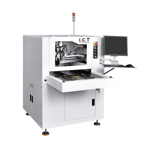 Contornatrice CNC - I.C.T-5700 series - Dongguan ICT Technology Co.,Ltd - con un mandrino / per l'aeronautica / per automobile