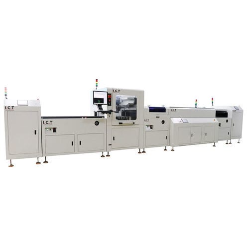 Spalmatrice continua - I.C.T-T420  - Dongguan ICT Technology Co.,Ltd - automatica / per PCB