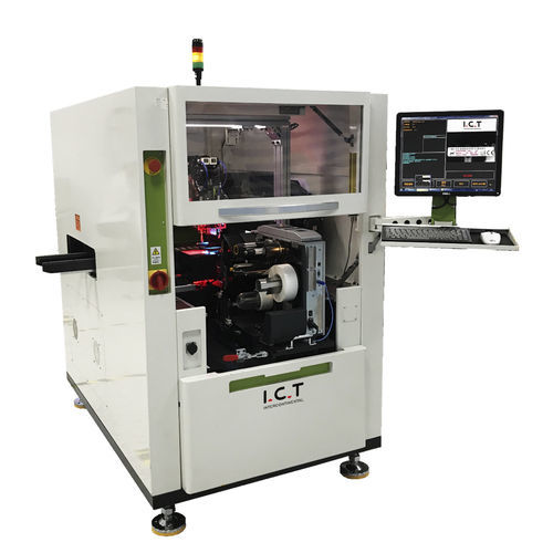 Etichettatrice automatica - I.C.T-31 series - Dongguan ICT Technology Co.,Ltd - per PCB / per applicazione sulla parte superiore del prodotto / per etichette adesive