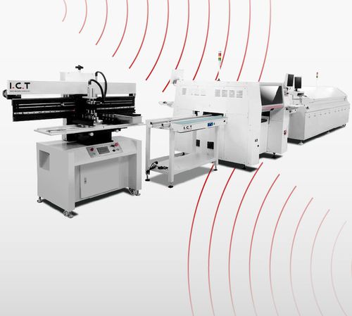 Linea di produzione di circuiti stampati - Dongguan ICT Technology Co.,Ltd - ad alta velocità / per linee di assemblaggio