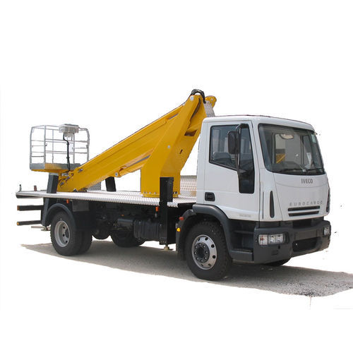 Piattaforma di lavoro aerea montata su camion - SC25 - Safi Group srl - montata su trattore / idraulica / per uso esterno