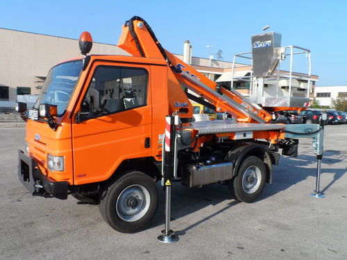 Piattaforma di lavoro aerea montata su trattore - SC 11 - Safi Group srl - montata su camion / idraulica / per l'agricoltura