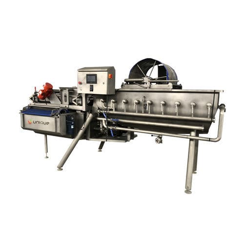 Lavatrice agroalimentare per spinaci - XLQX4000 - Zibo Unique Machinery Co., Ltd. - per insalata / automatica / di risciacquo