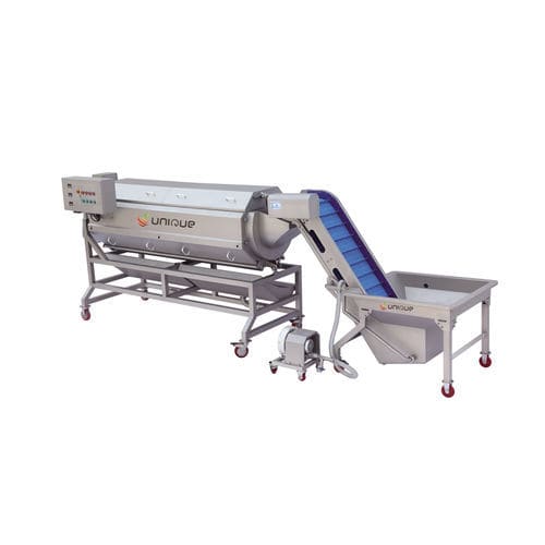 Macchina pelatrice per patate - QP1000 - Zibo Unique Machinery Co., Ltd. - per carote / a rulli / abrasiva