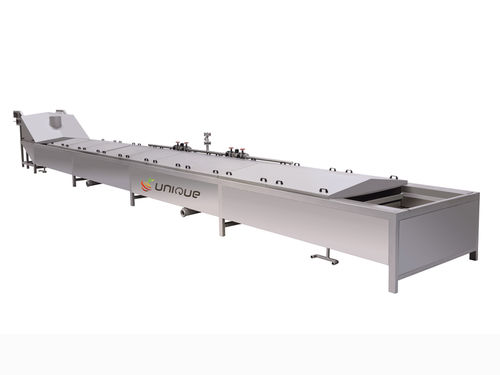 Blancher per verdure - Zibo Unique Machinery Co., Ltd. - per frutta / per l'industria agroalimentare / orizzontale