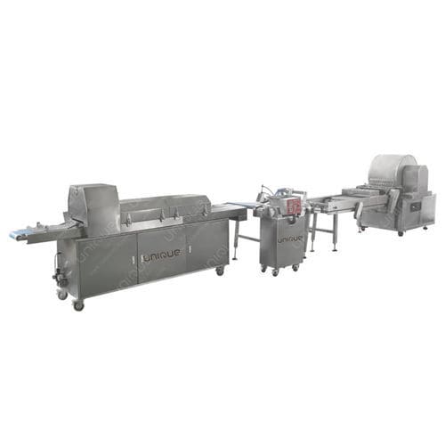 Linea di produzione di involtini di primavera - Zibo Unique Machinery Co., Ltd.