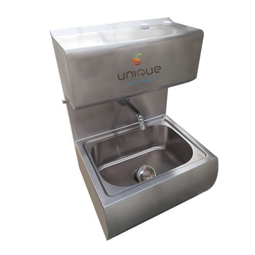Lavabo lavamani - XS100 - Zibo Unique Machinery Co., Ltd. - per l'industria agroalimentare / in acciaio inossidabile / igienico