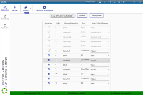 Software di gestione - ULISS - SRA - di campionamento / industriale / di PLC