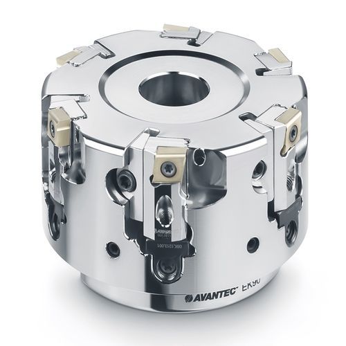 Fresa di finitura - EK90 - Avantec Zerspantechnik GmbH - a inserti multitaglienti / a spianare / per ghisa