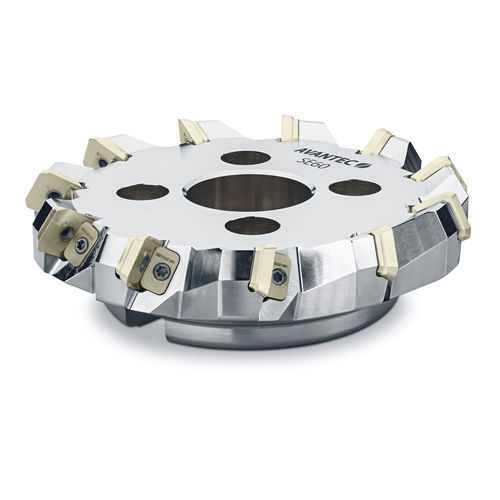 Fresa a spianare - SE60 - Avantec Zerspantechnik GmbH - a inserti / di sgrossatura / di finitura