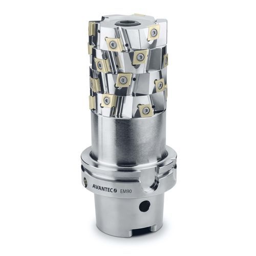 Fresa a riccio - Multiring EM90 - Avantec Zerspantechnik GmbH - a inserti / per acciaio / per ghisa