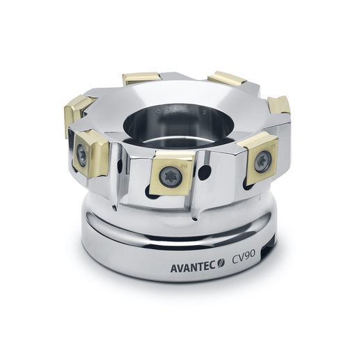 Fresa per spallamento - CP90 | CV90 - Avantec Zerspantechnik GmbH - tangenziale / a inserti multitaglienti / di sgrossatura