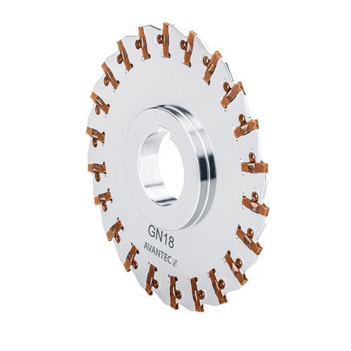 Fresa per scanalare - GN18 - Avantec Zerspantechnik GmbH - a inserti / per ghisa / per acciaio