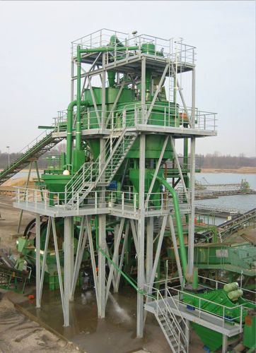 Separatore d'acqua - B & D Process Equipment B.V. - per fanghi / di sabbia / gravimetrico