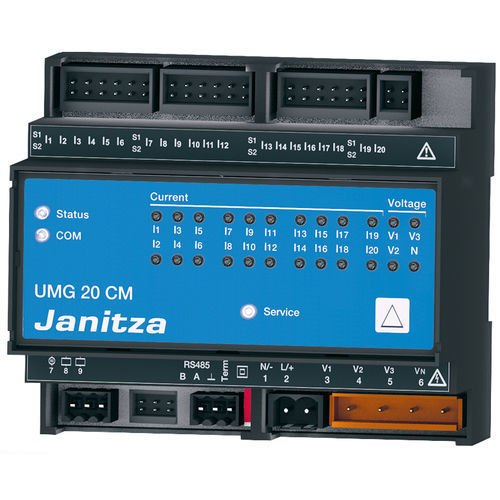Apparecchio di monitoraggio della corrente residua - UMG 20CM - Janitza electronics GmbH - di misura / di allarme / di qualità di energia