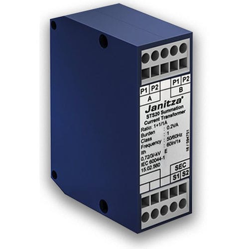Trasformatore di corrente - STS series - Janitza electronics GmbH - incapsulato / sommatore