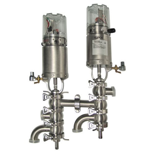 Valvola a saracinesca - W series - Waukesha Cherry-Burrell - a comando pneumatico / idraulica / di controllo