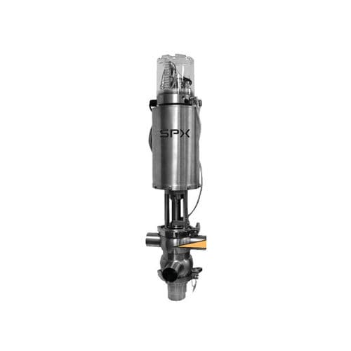 Valvola a pistone - W72RS  - Waukesha Cherry-Burrell - con attuatore elettrico / anti mescolamento / per liquidi alimentari e bevande