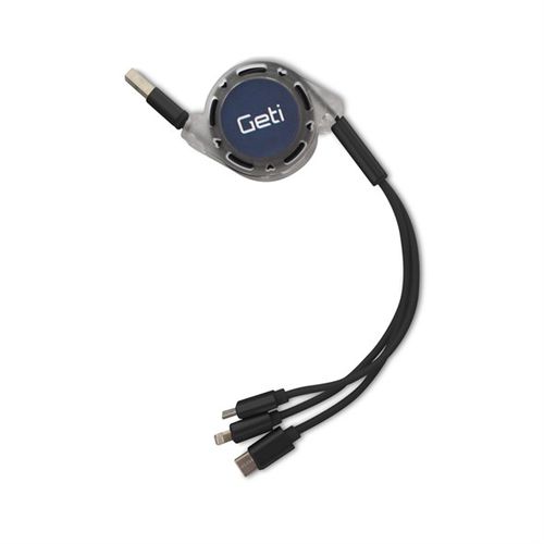 Cavo elettrico di alimentazione - GCU 01 - GETI - micro USB / USB Type-C / piatto