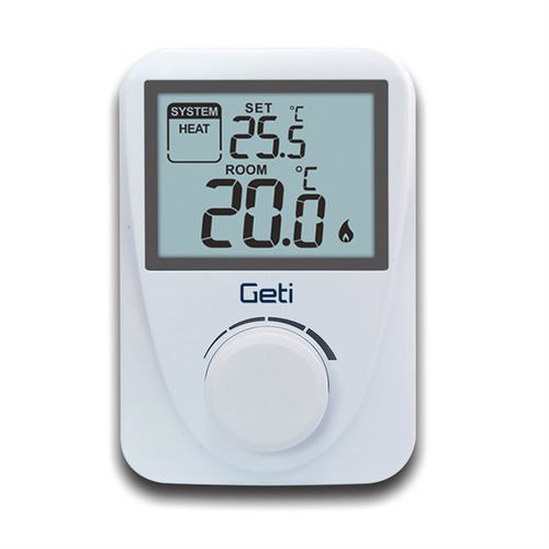 Termostato regolabile - GRT01 - GETI - d'ambiente / digitale / con batteria