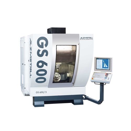Centro di lavoro CNC 3 assi - GS 600/5 - Alzmetall - verticale / a portale / a tavola rotante