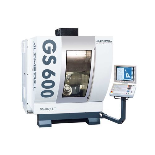 Centro di lavoro CNC 3 assi - GS 600/5-T - Alzmetall - verticale / a portale / a tavola rotante