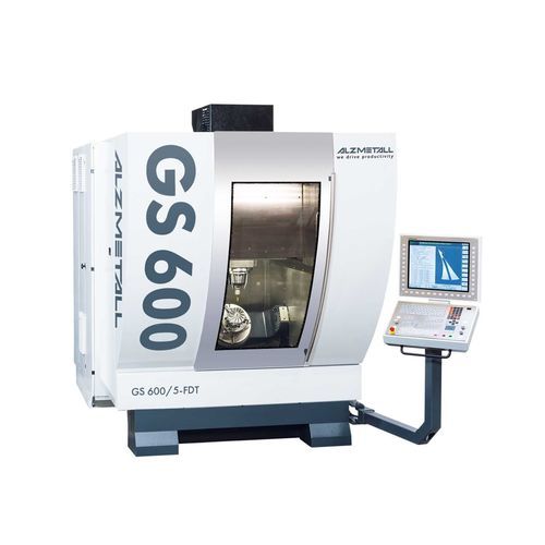 Centro di lavoro CNC 3 assi - GS 600/5-FDT - Alzmetall - verticale / a portale / a tavola rotante