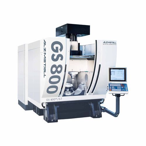 Centro di lavoro CNC 3 assi - GS 800/5-T - Alzmetall - verticale / a portale / a tavola rotante