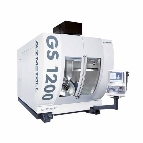 Centro di lavoro CNC 3 assi - GS 1200/5-T - Alzmetall - verticale / a portale / con tavola rotante