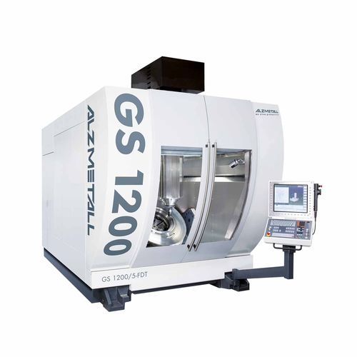 Centro di lavoro CNC 3 assi - GS 1200/5-FDT - Alzmetall - verticale / a portale / a tavola rotante