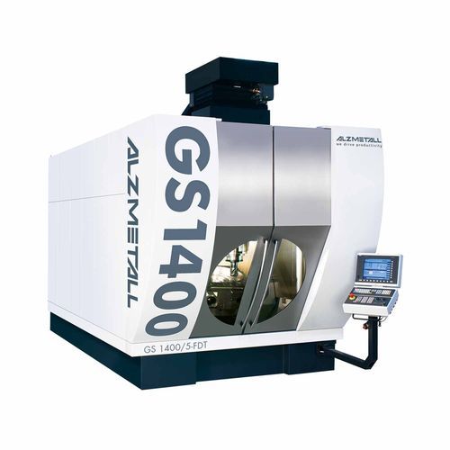 Centro di lavoro CNC 3 assi - GS 1400/5-FDT - Alzmetall - verticale / a portale / con tavola rotante
