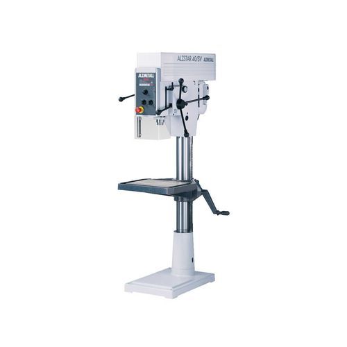 Macchina di foratura verticale - ALZSTAR 40/SV - Alzmetall - a colonna / per acciaio / a velocità variabile