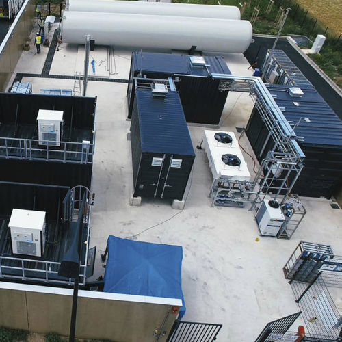 Riempitrice per veicolo - McFilling 350 - McPhy Energy Deutschland GmbH - ad uso industriale / compatta