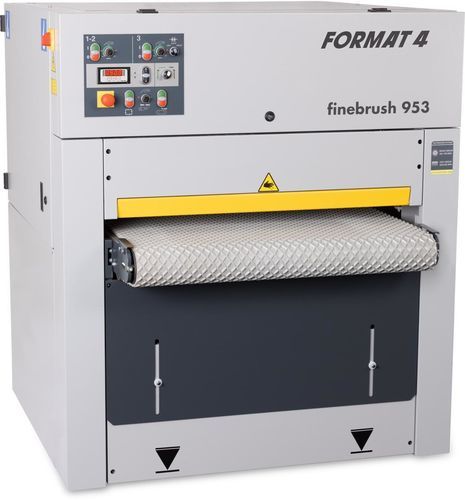 Levigatrice a disco - finebrush 953 - Felder Group - a rulli / a nastro / stazionaria