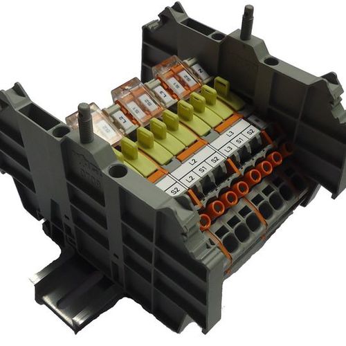 Morsetto componibile su guida DIN - PFIFFNER International AG - con connessione a vite / multipolare