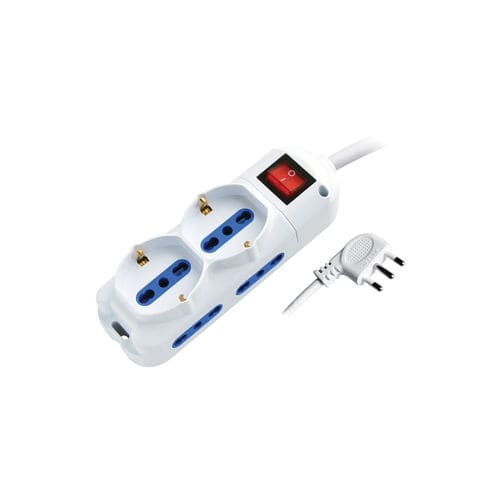 Multipresa 4 prese - AP-M6W - Alcapower - 3 prese