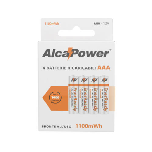 Pila ricaricabile Ni-MH - AP1100ER-C4 - Alcapower - tipo AAA / 1,5 V / IEC